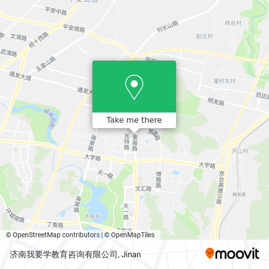 济南我要学教育咨询有限公司 map