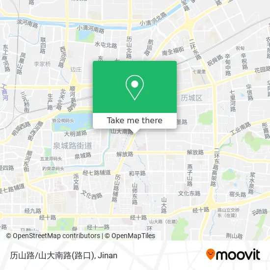 历山路/山大南路(路口) map