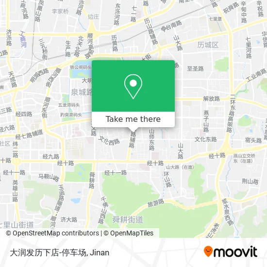 大润发历下店-停车场 map