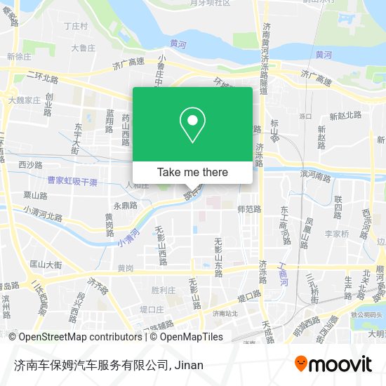 济南车保姆汽车服务有限公司 map