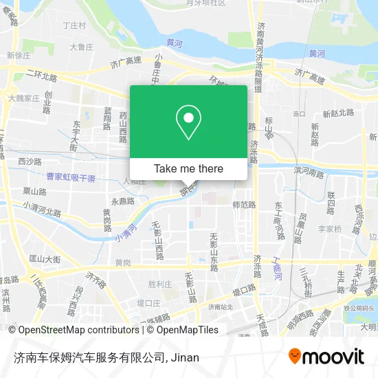 济南车保姆汽车服务有限公司 map