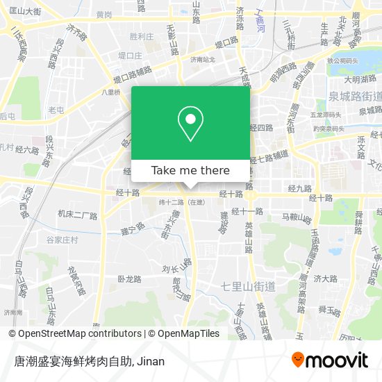 唐潮盛宴海鲜烤肉自助 map