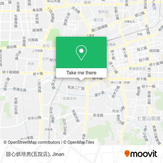 甜心烘培房(五院店) map