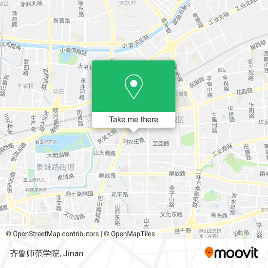 齐鲁师范学院 map