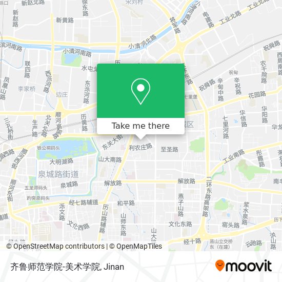 齐鲁师范学院-美术学院 map