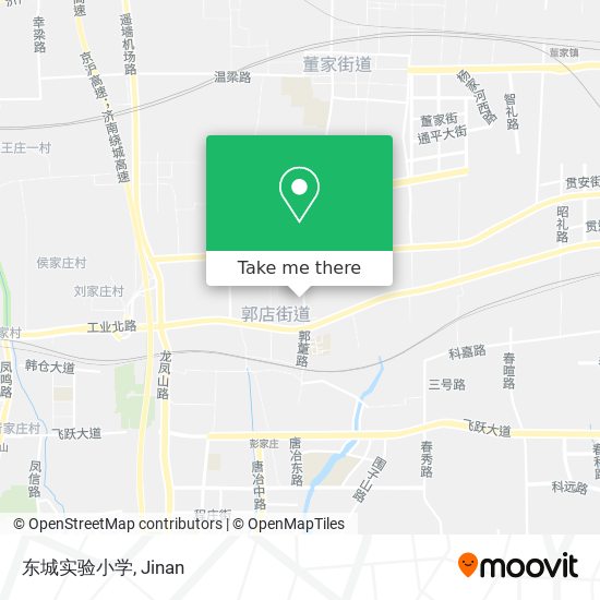 东城实验小学 map