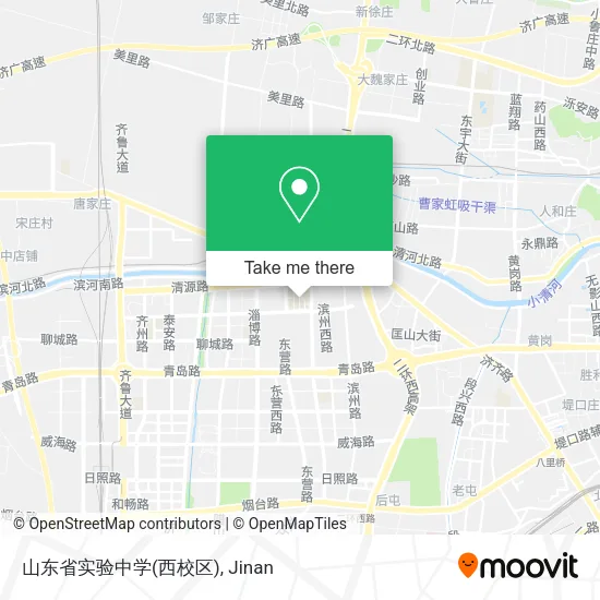 山东省实验中学(西校区) map