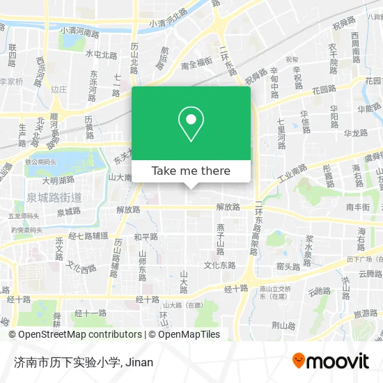 济南市历下实验小学 map