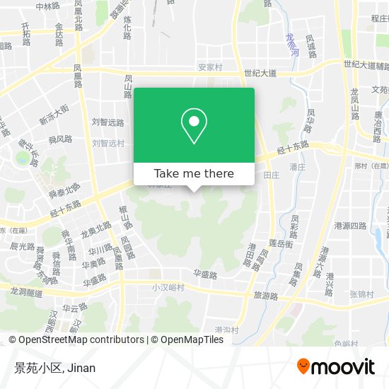 景苑小区 map