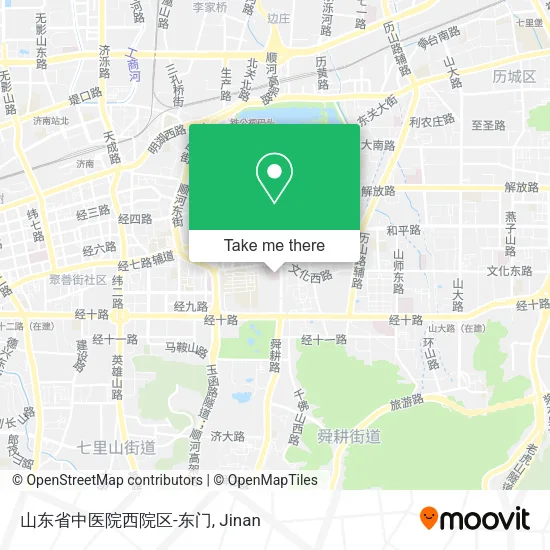 山东省中医院西院区-东门 map