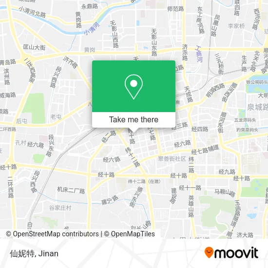 仙妮特 map