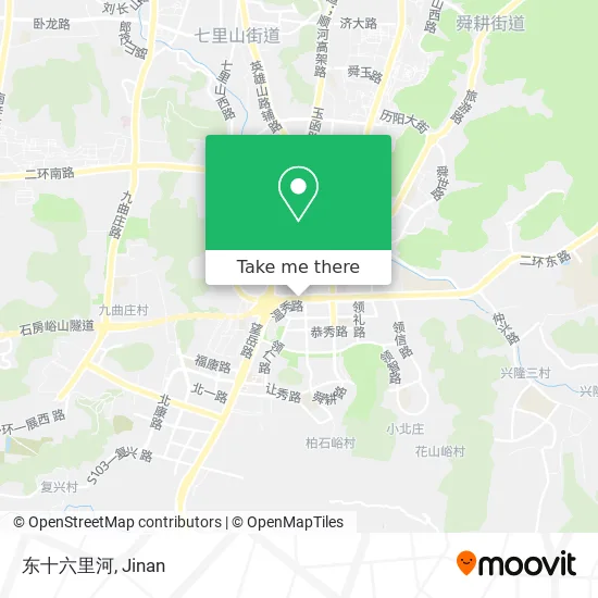 东十六里河 map