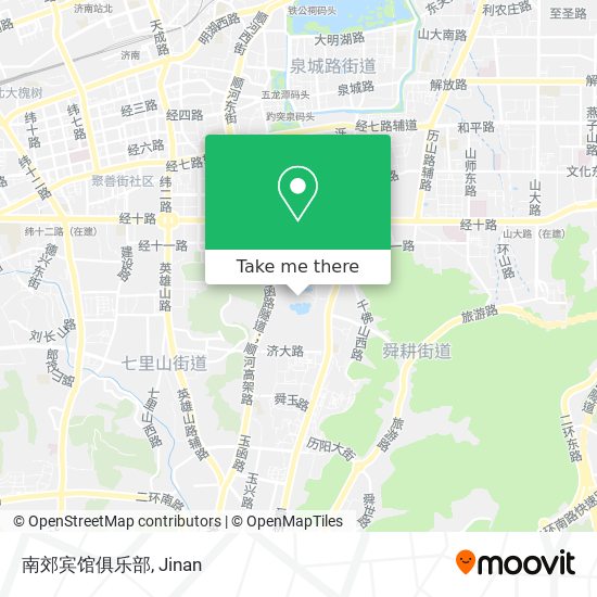 南郊宾馆俱乐部 map