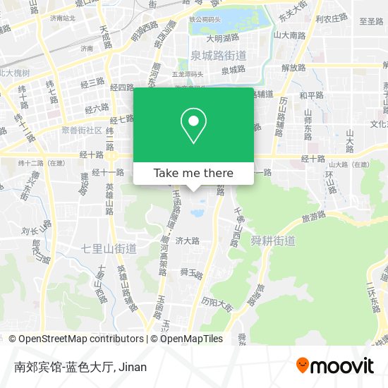 南郊宾馆-蓝色大厅 map