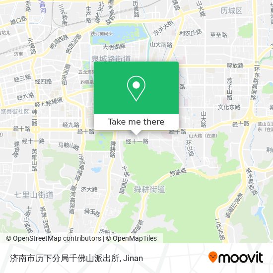 济南市历下分局千佛山派出所 map