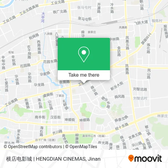 横店电影城 | HENGDIAN CINEMAS map