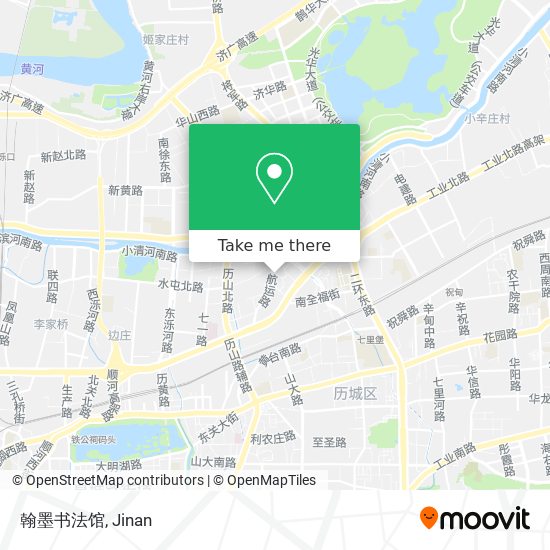 翰墨书法馆 map