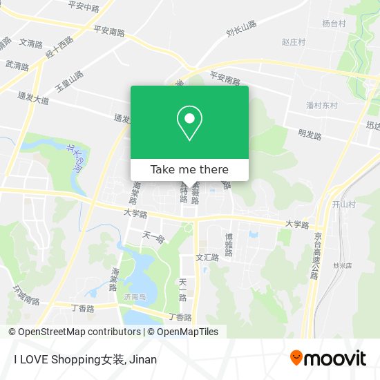 I LOVE Shopping女装 map