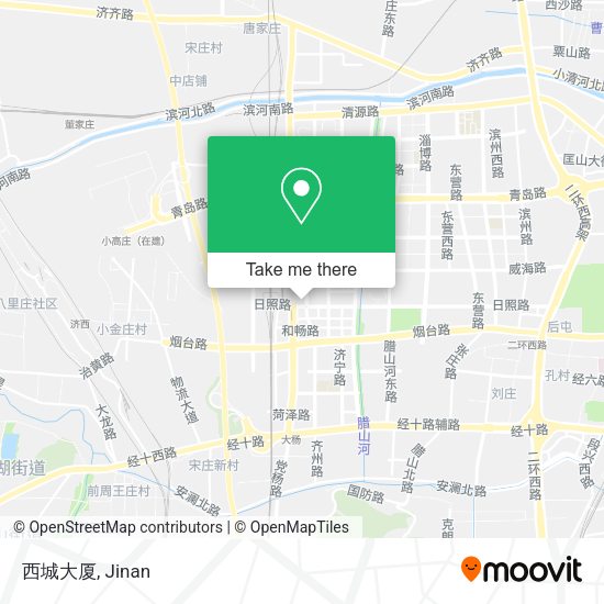 西城大厦 map