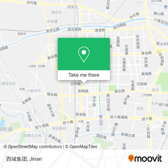 西城集团 map
