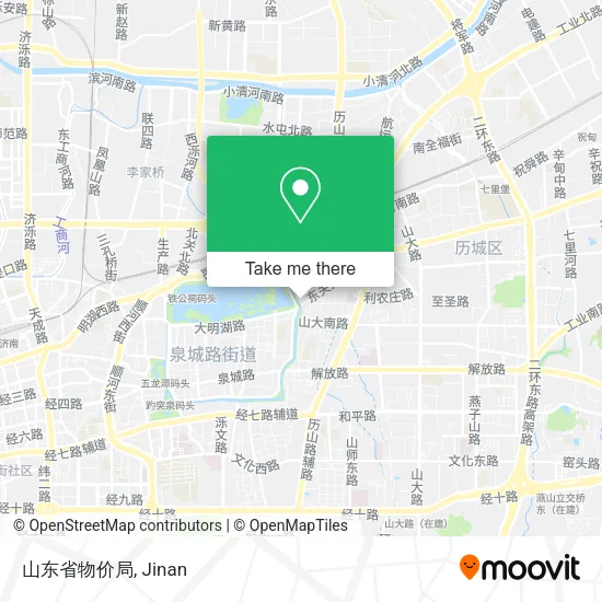 山东省物价局 map