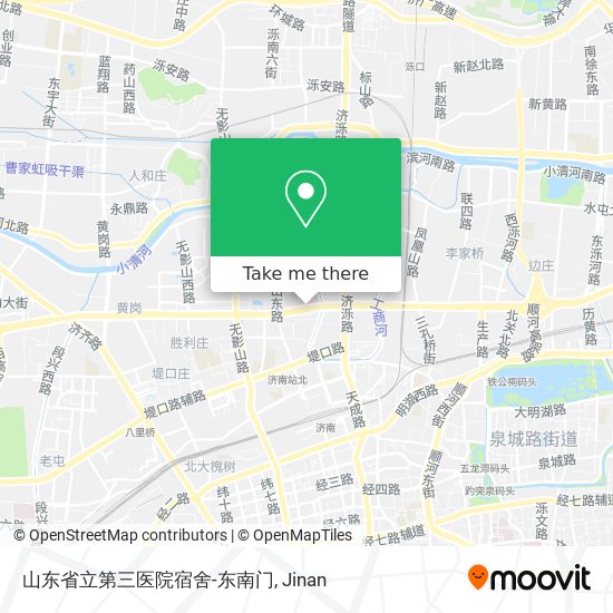 山东省立第三医院宿舍-东南门 map
