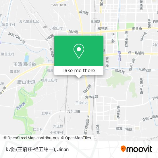 k7路(王府庄-经五纬一) map