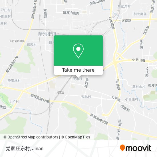 党家庄东村 map