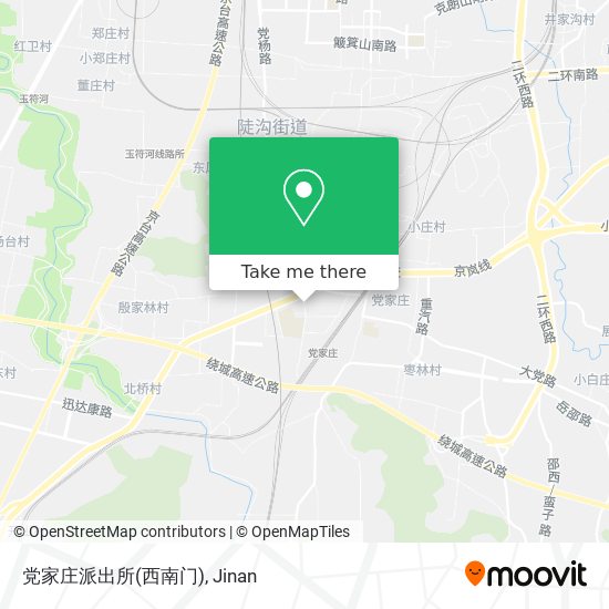党家庄派出所(西南门) map
