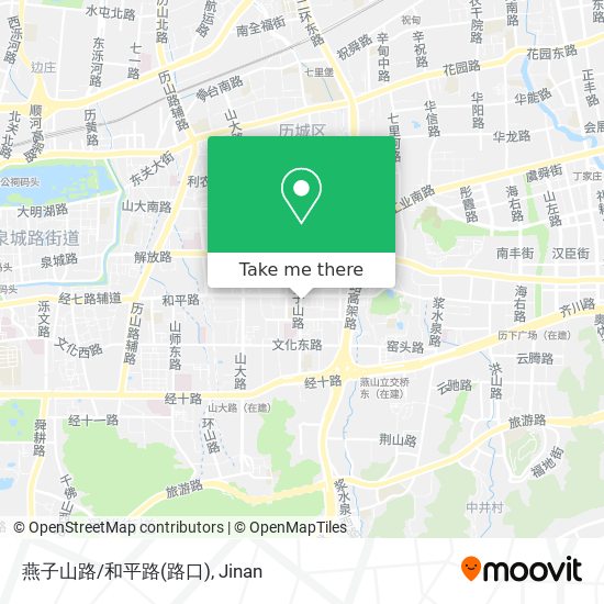 燕子山路/和平路(路口) map