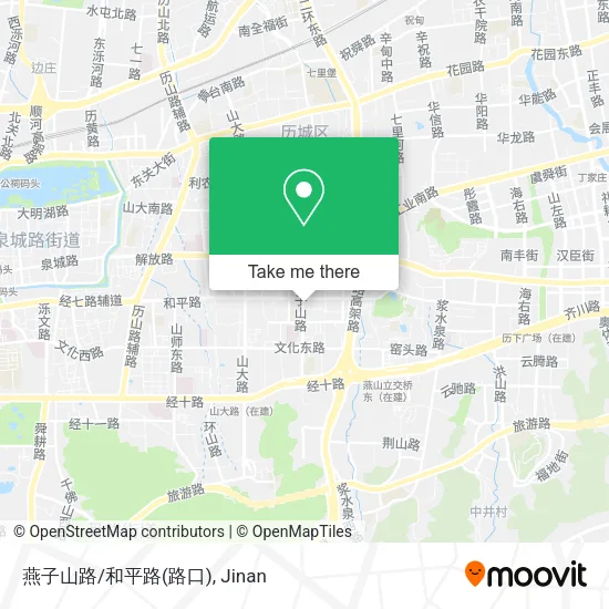 燕子山路/和平路(路口) map