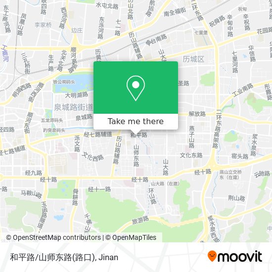 和平路/山师东路(路口) map