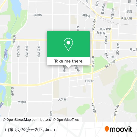 山东明水经济开发区 map