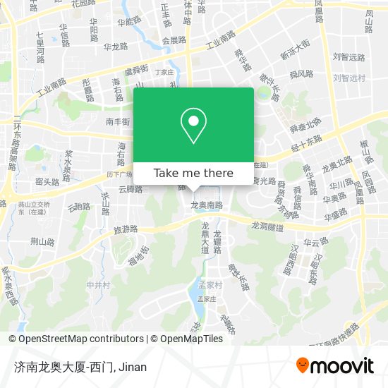 济南龙奥大厦-西门 map