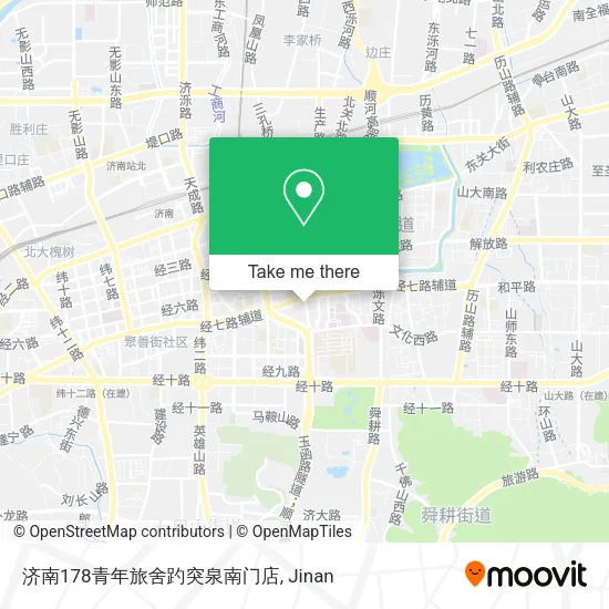 济南178青年旅舍趵突泉南门店 map