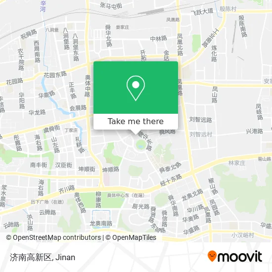 济南高新区 map