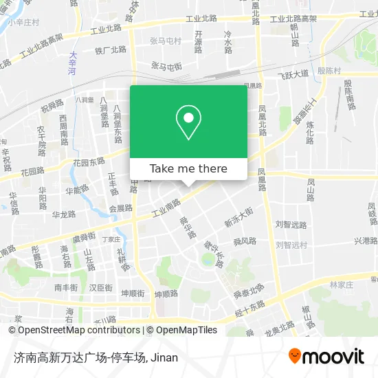 济南高新万达广场-停车场 map