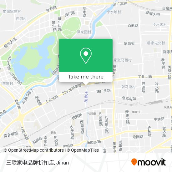 三联家电品牌折扣店 map