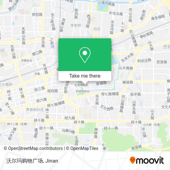 沃尔玛购物广场 map