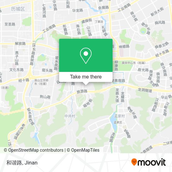 和谐路 map