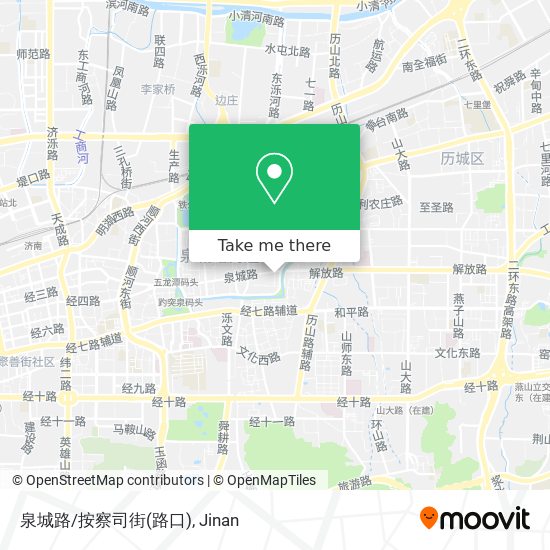 泉城路/按察司街(路口) map