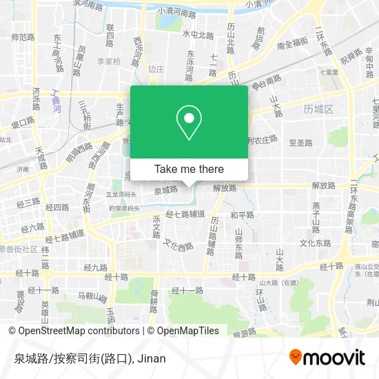 泉城路/按察司街(路口) map