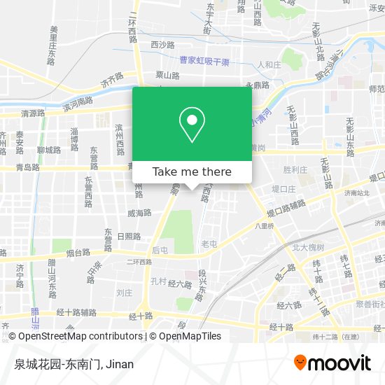 泉城花园-东南门 map