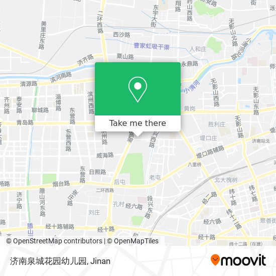 济南泉城花园幼儿园 map