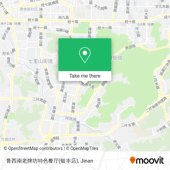 鲁西南老牌坊特色餐厅(银丰店) map