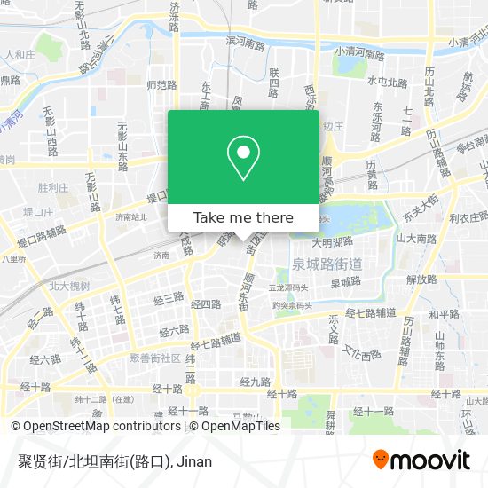 聚贤街/北坦南街(路口) map