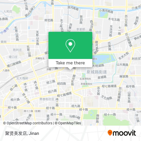 聚贤美发店 map