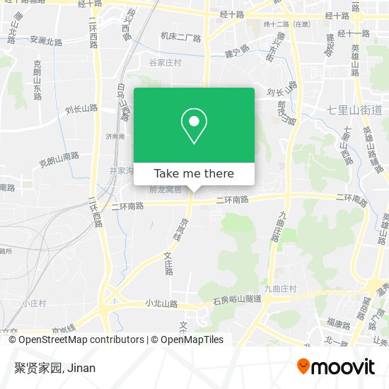 聚贤家园 map