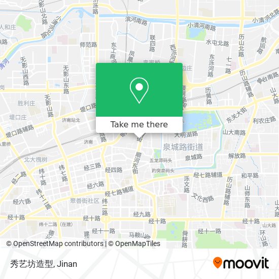 秀艺坊造型 map