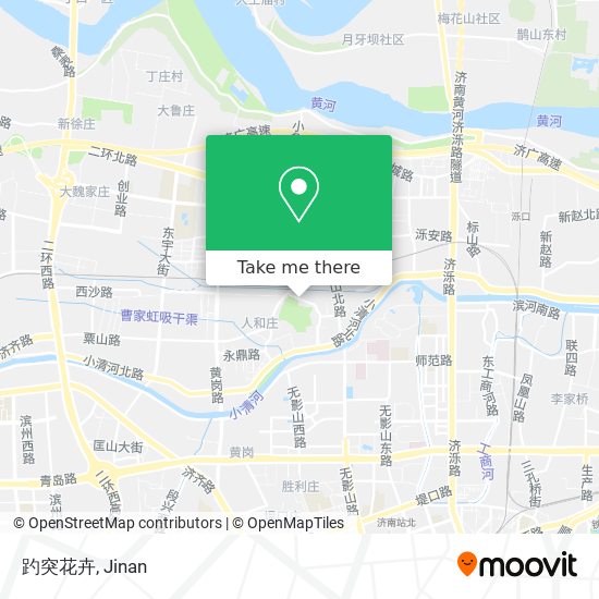 趵突花卉 map